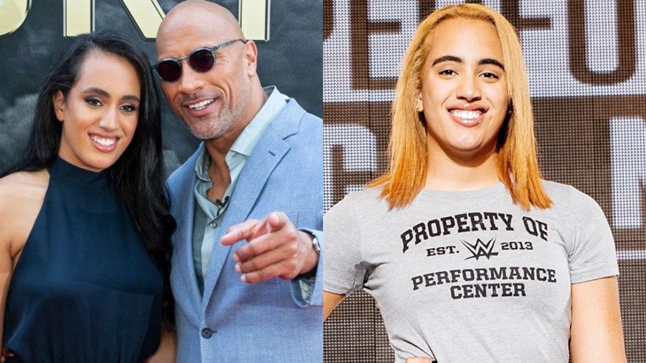 Dwayne 'The Rock' Johnson's daughter Simone Johnson, 18 ...